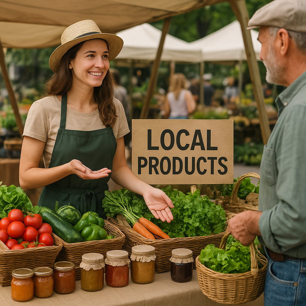 Jak promować produkty lokalne na targach i jarmarkach