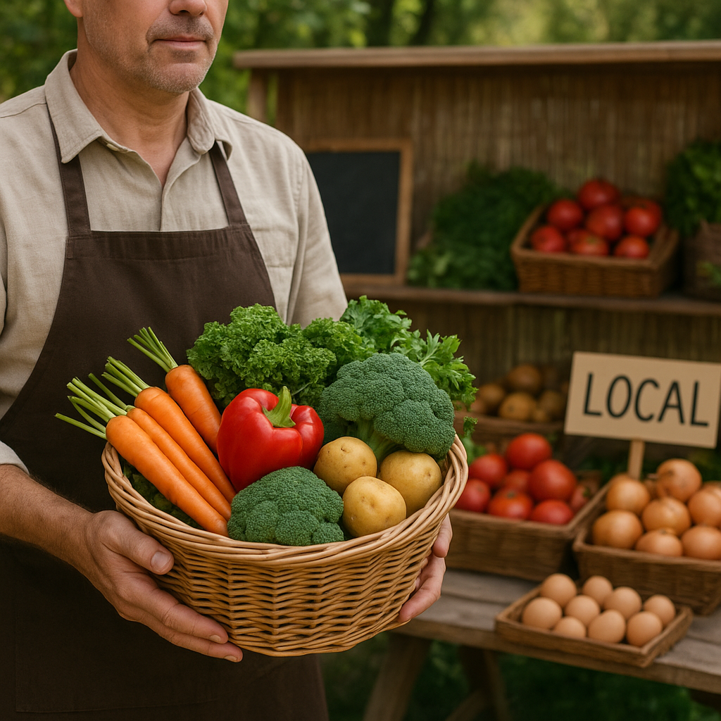Jak sprzedawać lokalne produkty z gospodarstwa