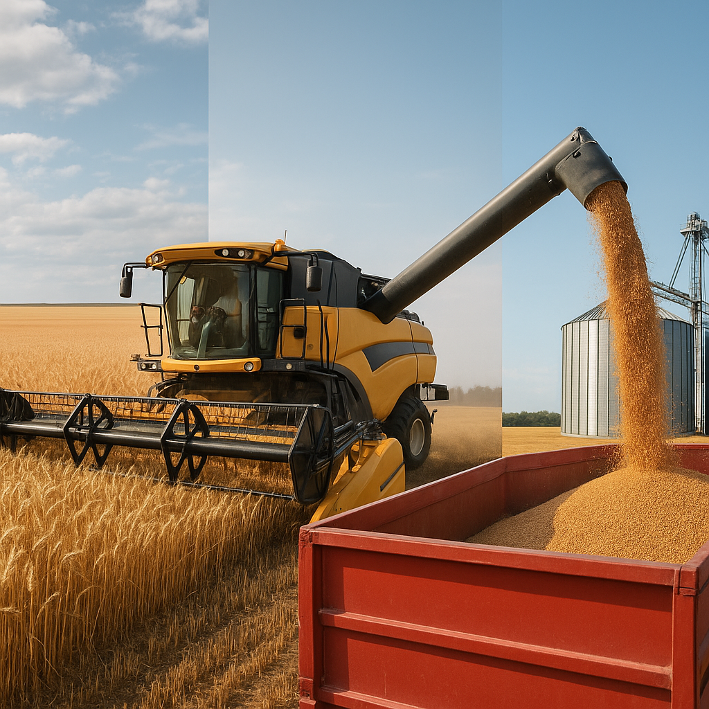 Jak działa kombajn – od ziarna po magazyn