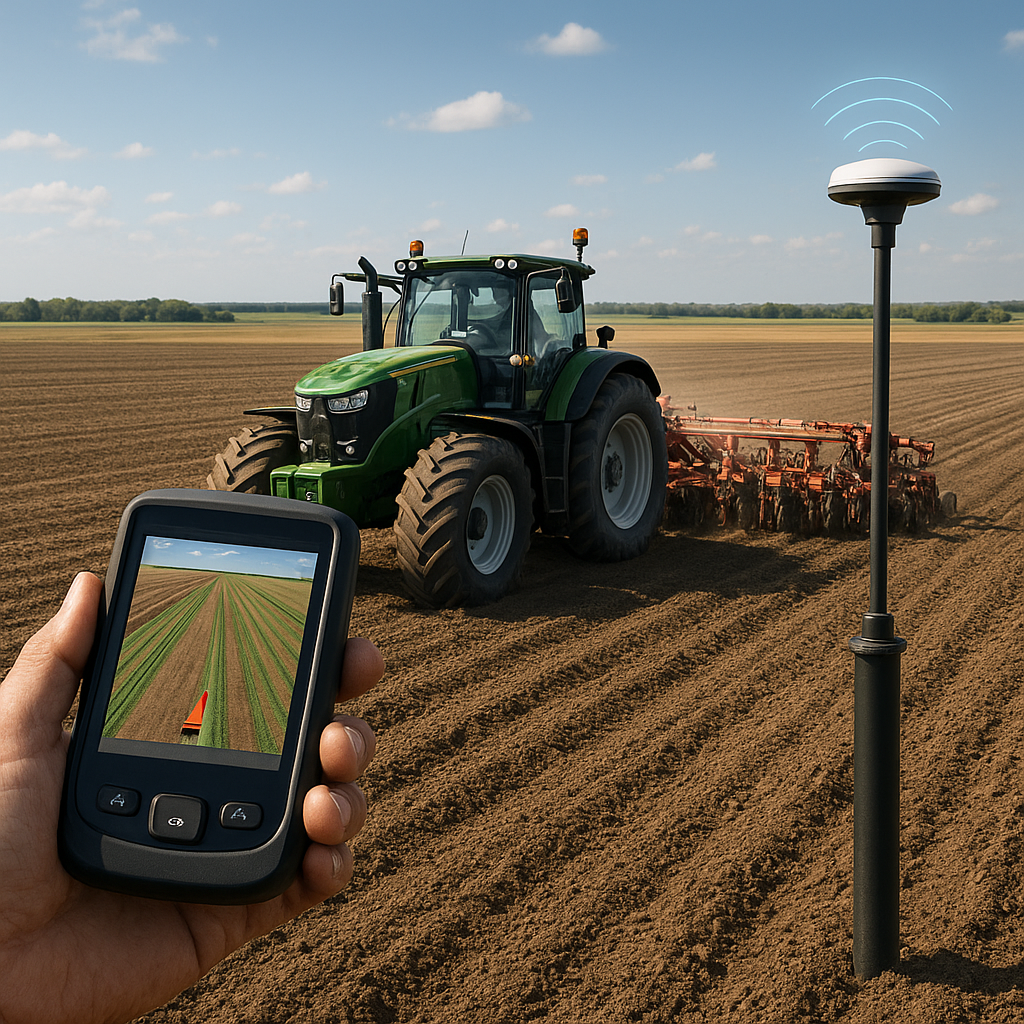 Jak działa rolnictwo precyzyjne i GPS w maszynach rolniczych