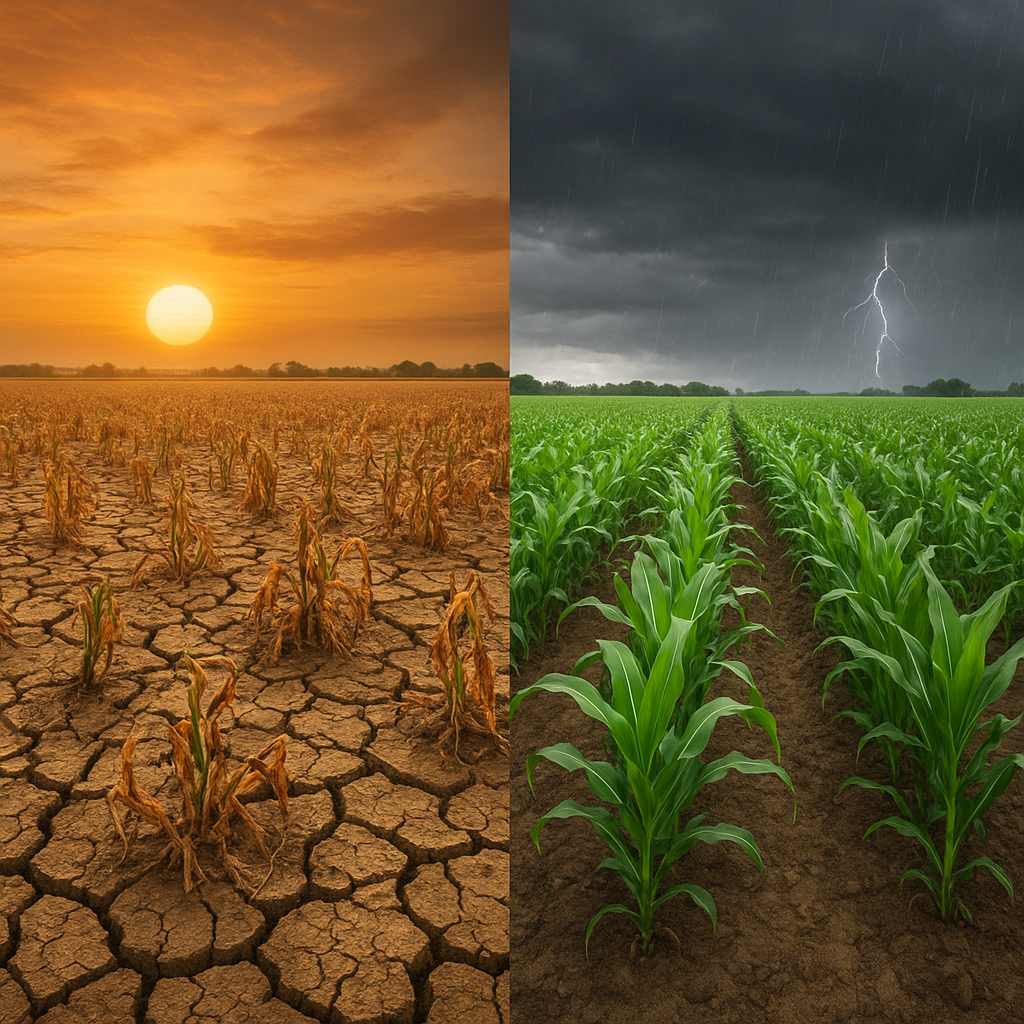 Jak zmiany klimatu wpływają na rolnictwo