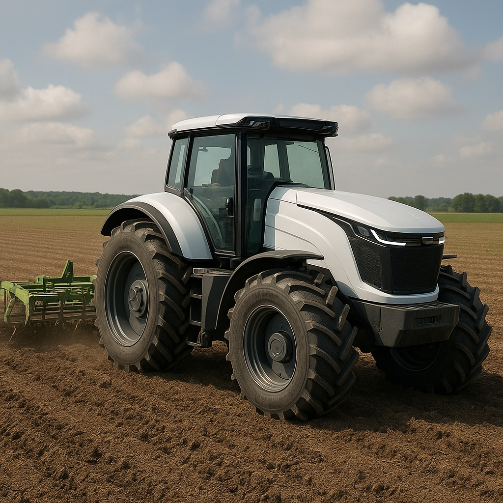 Jak wygląda przyszłość traktorów – napęd elektryczny i autonomiczny