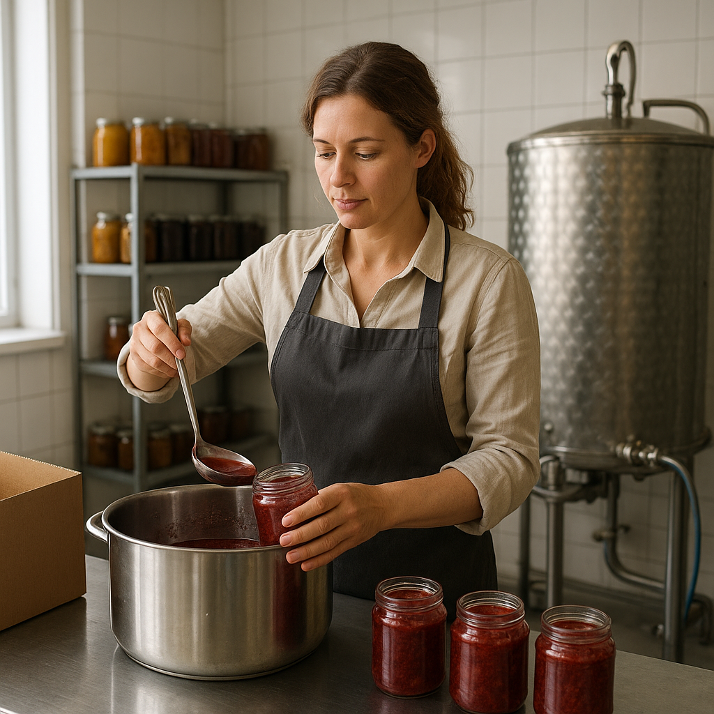 Jak założyć małą przetwórnię spożywczą na własnym gospodarstwie