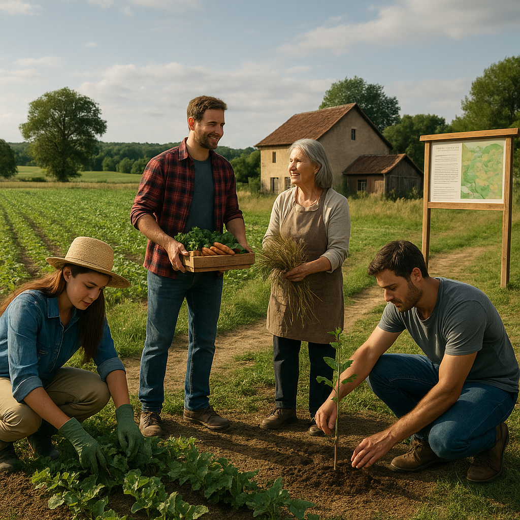 Jakie lokalne inicjatywy wspierają rozwój obszarów wiejskich