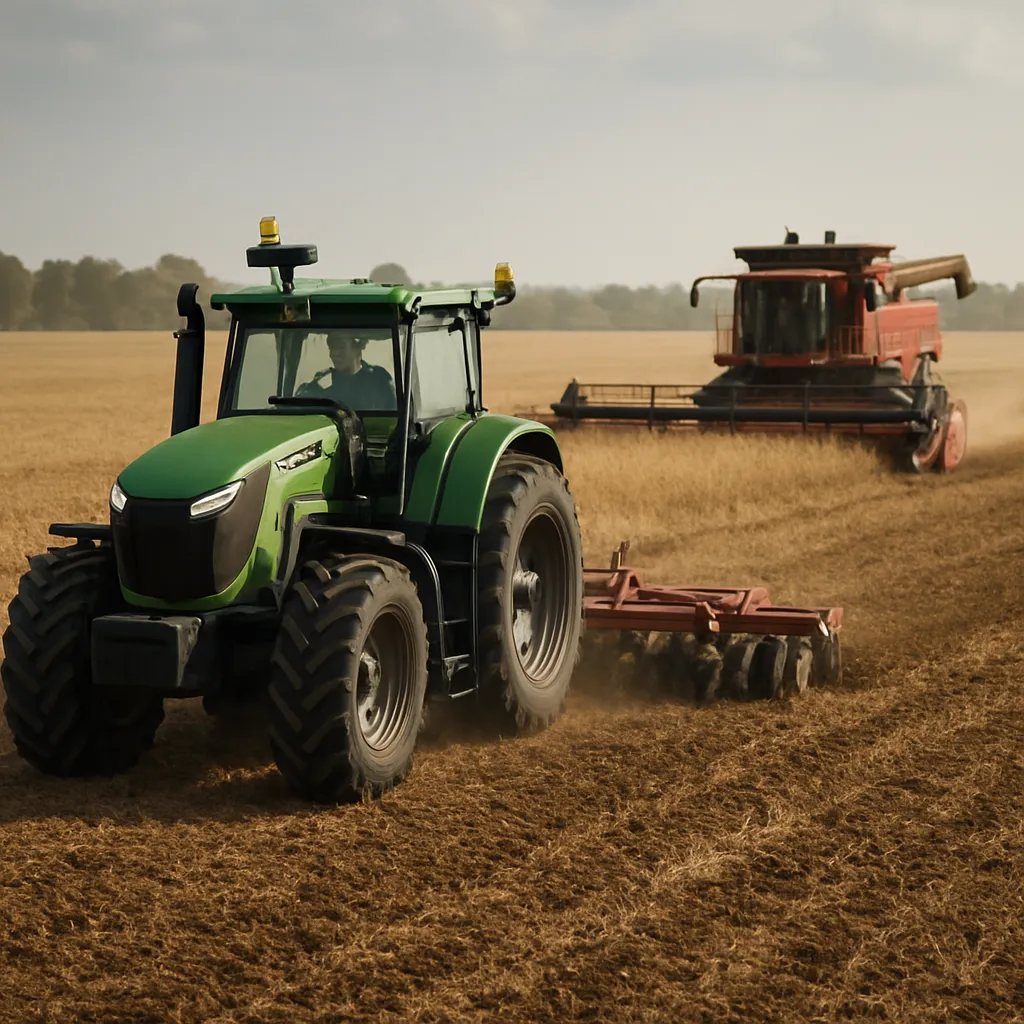 Jak działają autonomiczne ciągniki i maszyny rolnicze