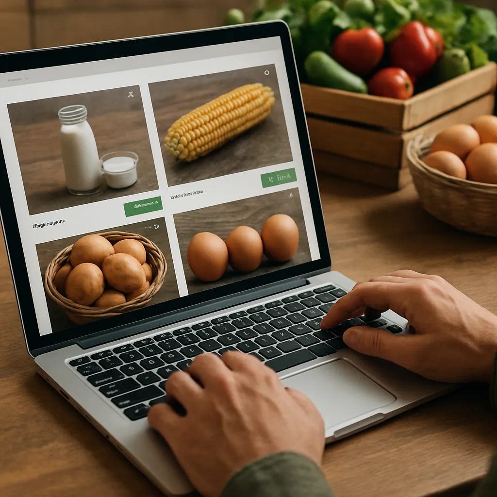 Jak sprzedawać produkty z gospodarstwa przez internet