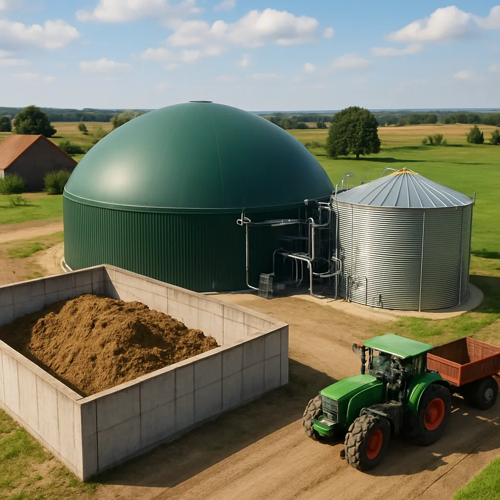 Jakie możliwości daje budowa biogazowni przy gospodarstwie